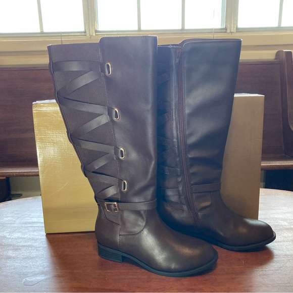 Thalia Sodi Brown Boots - Picture 1 of 8